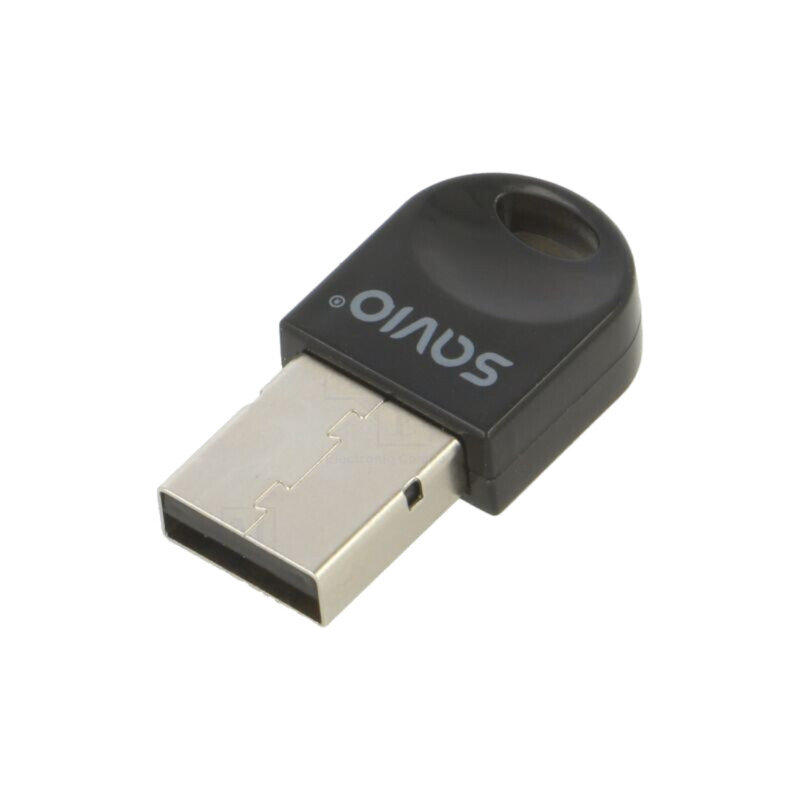 Adaptor BT; USB A; Bluetooth 5.3,USB 2.0; cu diodă LED; neagră