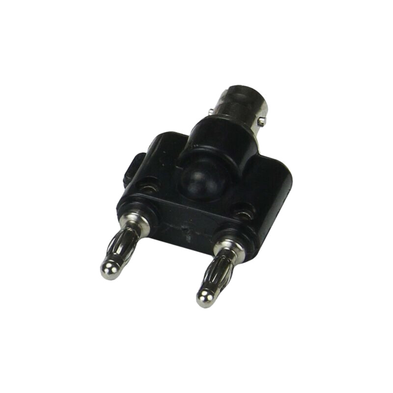 Adaptor; 3A; 51,2mm; banană 4mm mufă x2,BNC soclu; 50Ω