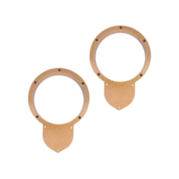 Distanţier; MDF; 200mm; VW; impregnat,lăcuit; 2buc.