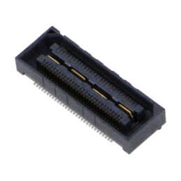 Conector: PCB-PCB; mamă; PIN: 60; 0,5mm; QSH; aurit selectiv; SMT