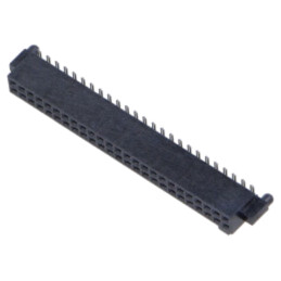 Conector: PCB-PCB; mamă; PIN: 50; 1,27mm; SFC; aurit; THT; soclu; 3,1A