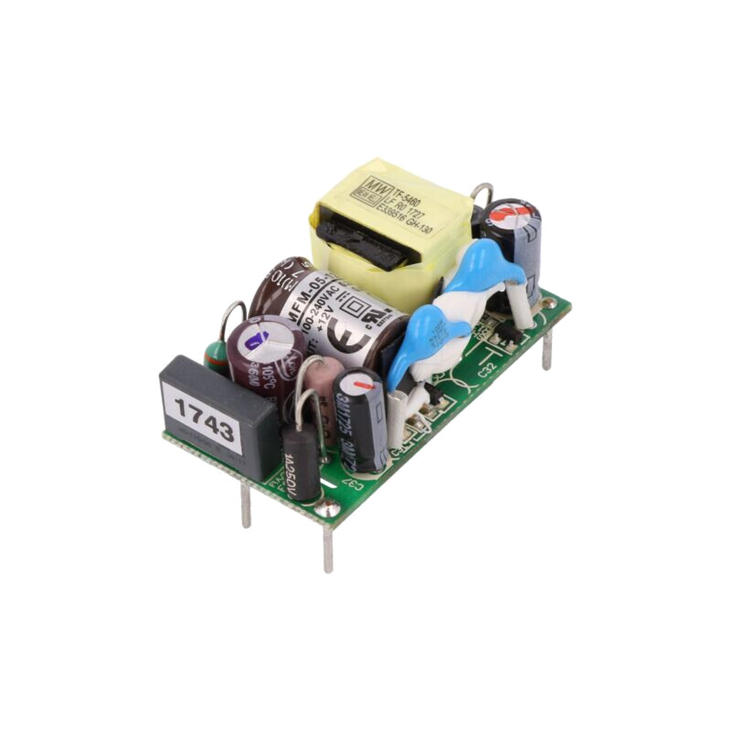 Convertor: AC/DC; 5W; Uintr: 80÷264VAC; 12VDC; Iieş: 420mA; OUT: 1
