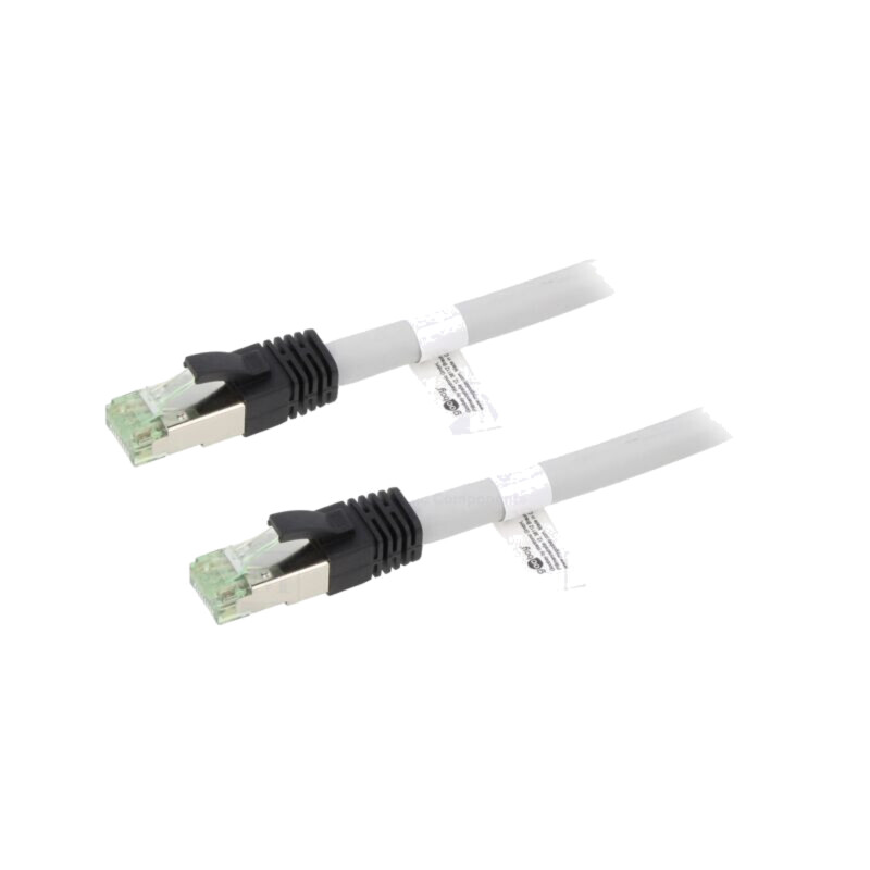 Patch cord; S/FTP; Cat 8; litat; Cu; LSZH; gri; 2m; 24AWG; Fire: 8 Patch cord; S/FTP; Cat 8; litat; Cu; LSZH; gri; 2m; 24AWG; Fire: 8