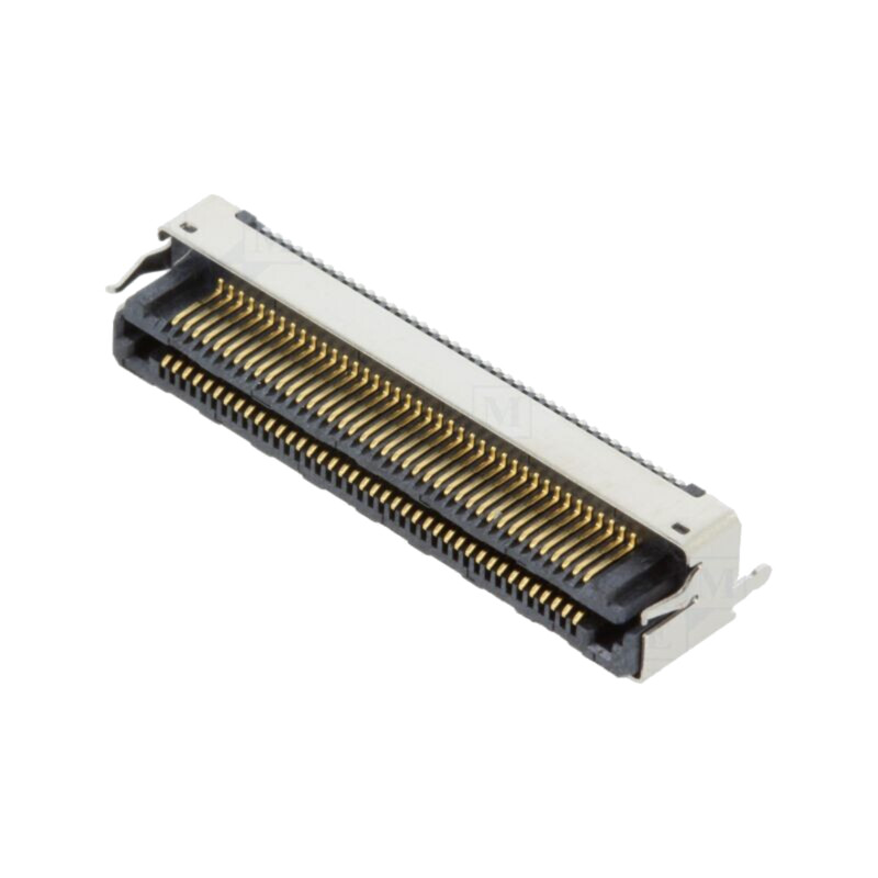 Conector: PCB-PCB; hermafrodit; PIN: 80; 0,5mm; LSHM; aurit; SMT Conector: PCB-PCB; hermafrodit; PIN: 80; 0,5mm; LSHM; aurit; SMT
