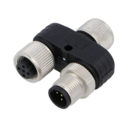 M12 adapter FY-M12B-05F-M12B-05F-Q-0100