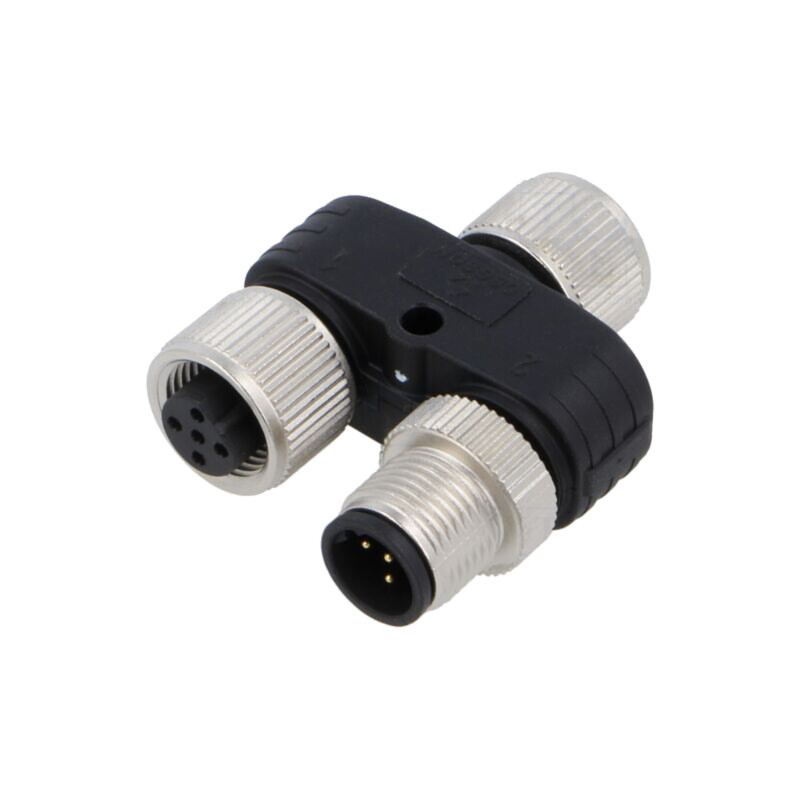 M12 adapter FY-M12B-05F-M12B-05F-Q-0100