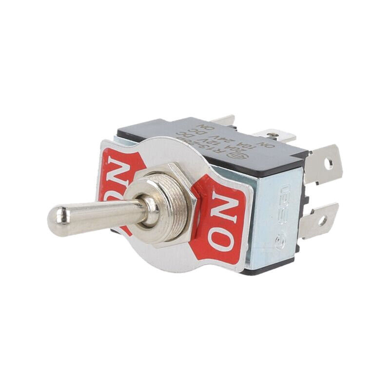 Comutator: basculant; Poz: 2; DPDT; ON-ON; 20A/12VDC; TB/TB2; 0÷55°C