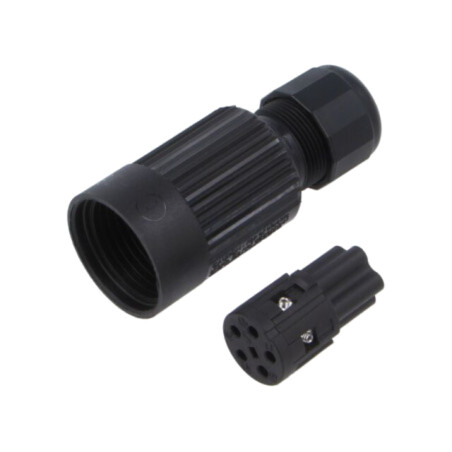 Conector: alimentare AC; terminal cu şurub; mamă; TH384; 27mm