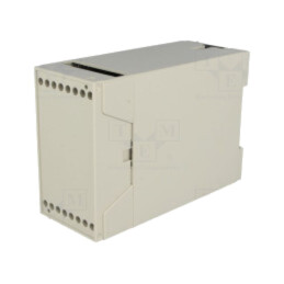 Carcasă: pentru şină DIN; Y: 109mm; X: 45mm; Z: 75mm; ABS; gri; IP20