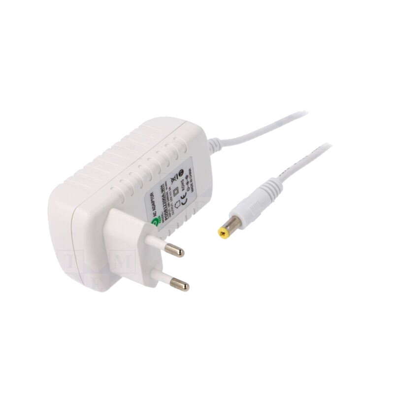 Alimentator: pulsatoriu; alimentare,plug-in; 12VDC; 2A; 24W; drept