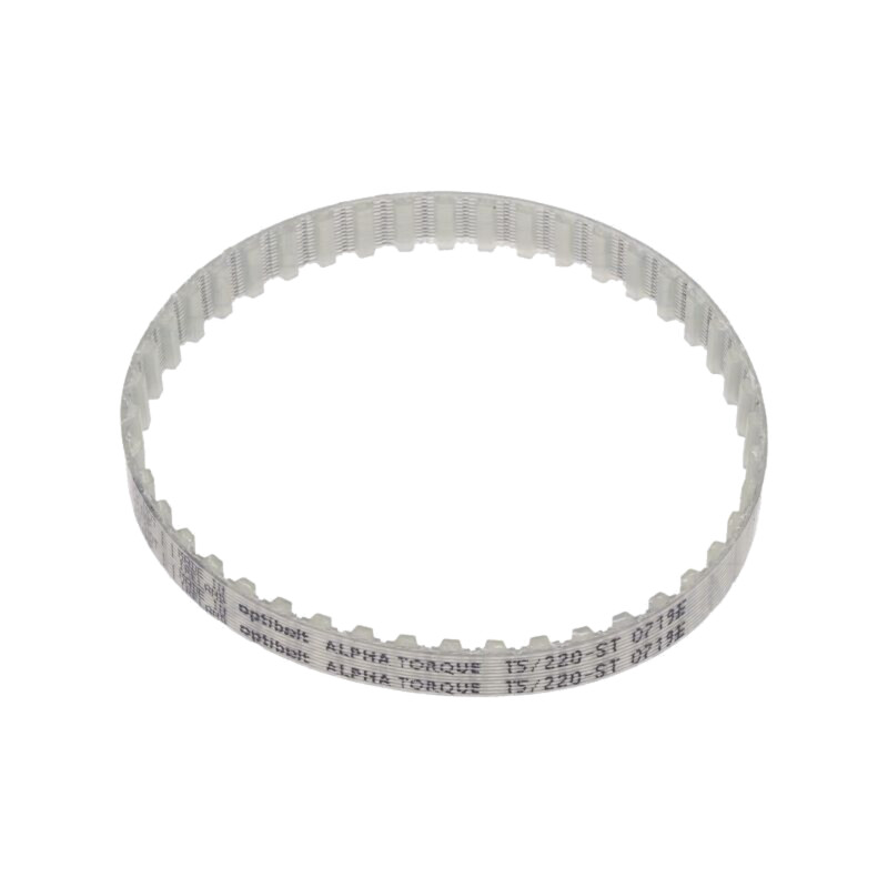 Curea dinţată; T5; W: 8mm; H: 2,2mm; Lw: 220mm; Înălţime dinte: 1,2mm