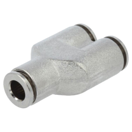 Teu; mufabil; -0,95÷20bar; alamă nichelată; NPQH; Øieş: 6mm