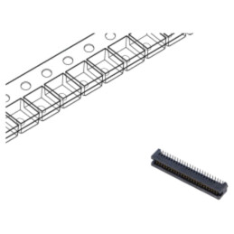 Conector: PCB-PCB; tată; PIN: 50; 1,27mm; TFM; argintat selectiv
