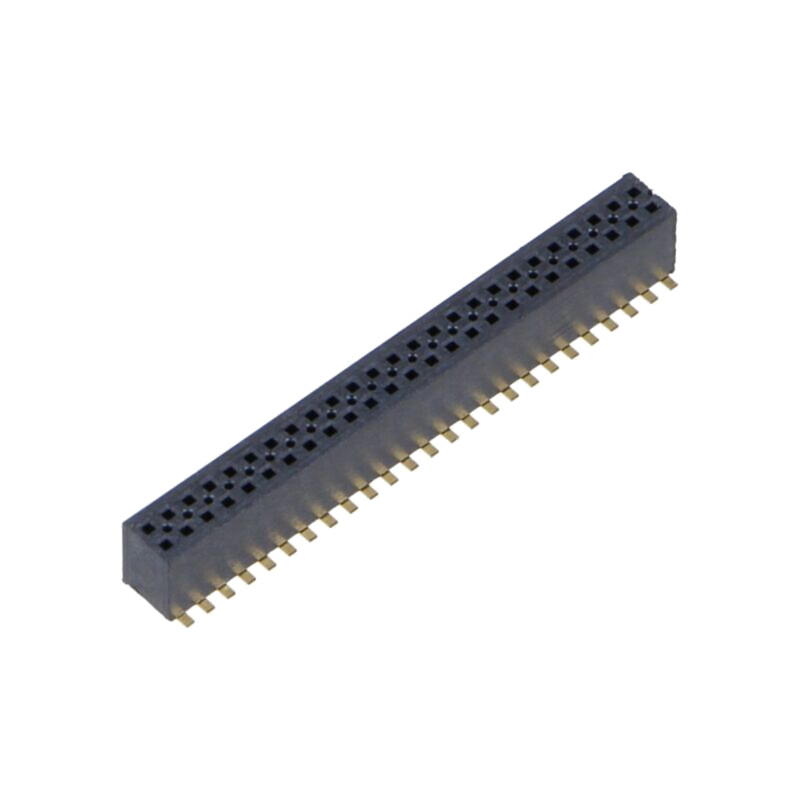Conector: şiruri pini; tată; PIN: 50; 1,27mm; aurit; SMT; soclu