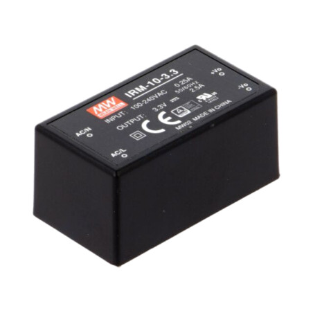 Convertor: AC/DC; 8,25W; Uintr: 85÷264VAC,120÷370VDC; Uieş: 3,3VDC
