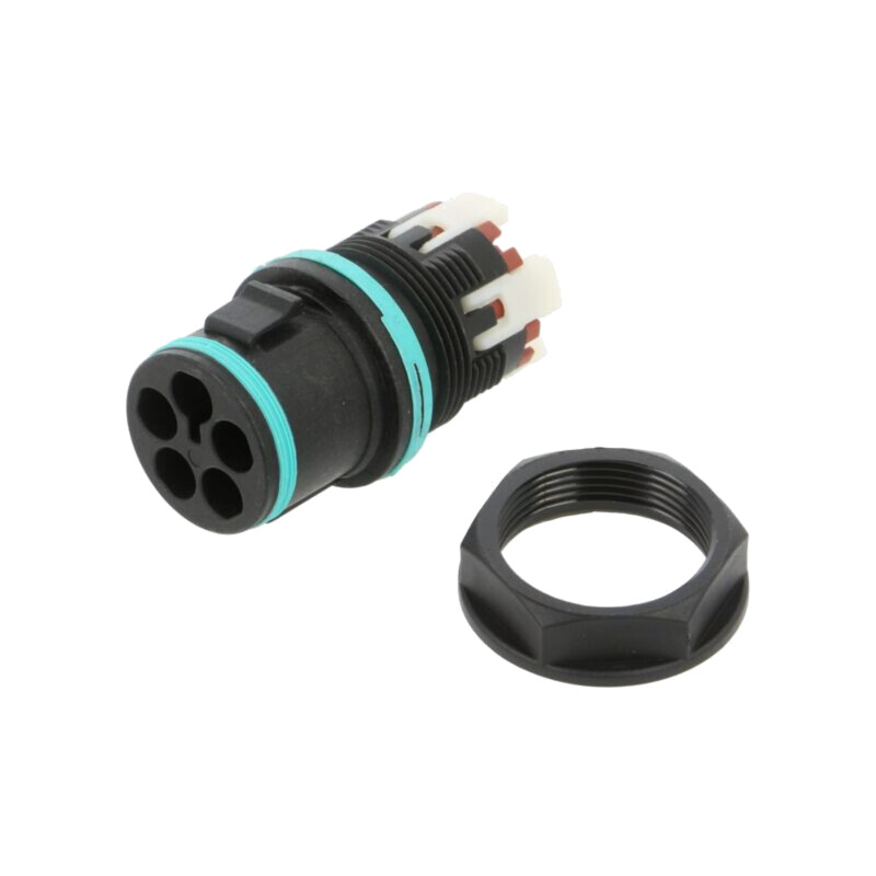 Conector: alimentare AC; clichet; tată; TH389; 23mm; 0,25÷1,5mm2