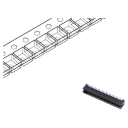 Conector: PCB-PCB; tată; PIN: 50; 1,27mm; TFM; argintat selectiv