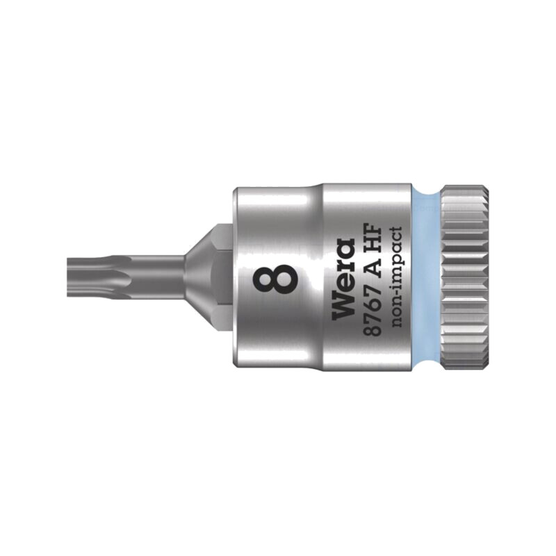 Cap; tubulară,Torx®; TX08; 1/4"; 28mm; oţel crom-vanadium; Zyklop