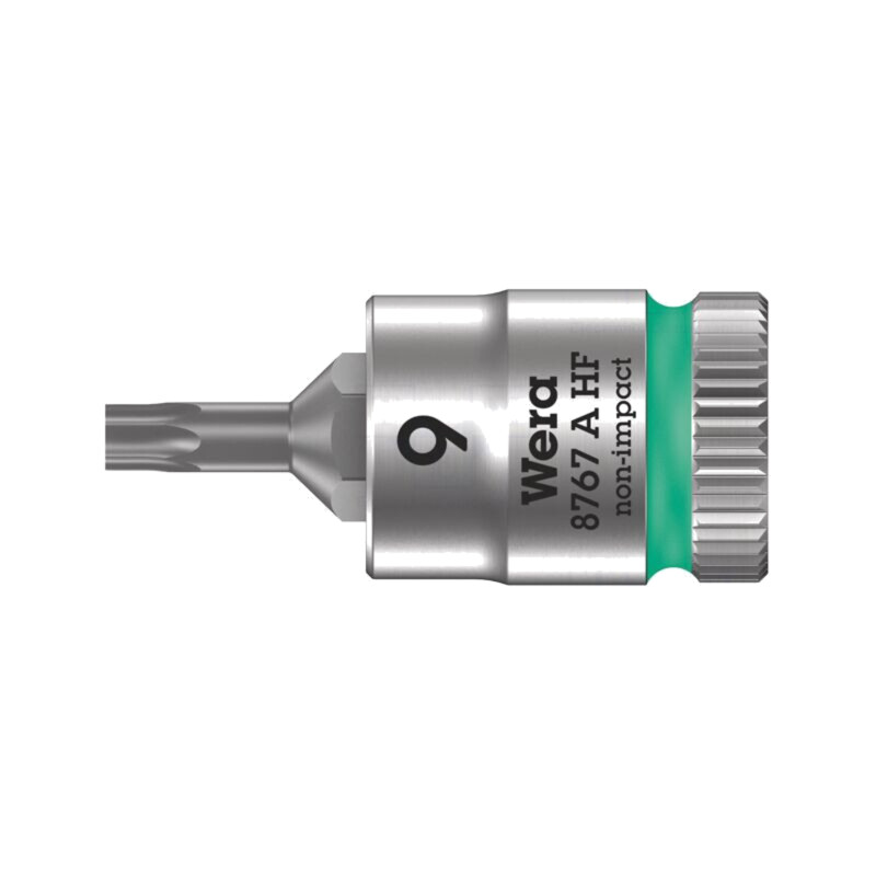 Cap; tubulară,Torx®; TX09; 1/4"; 28mm; oţel crom-vanadium; Zyklop
