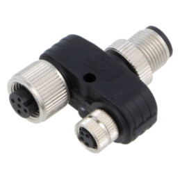M12 adapter FY-M12A-05M-M12A-05F-S-0100