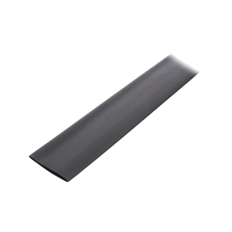 Manşon termocontractabil; fără adeziv; 2: 1; 38,1mm; L: 1m; neagră