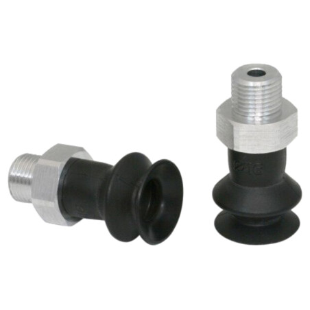 Ventuză; 16mm; G1/8" AG; Duritate Shore: 55; 0,75cm3; FSGA