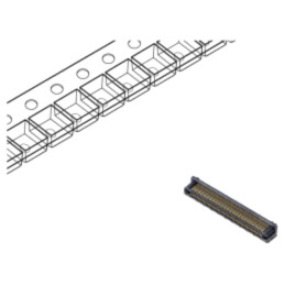 Conector: PCB-PCB; hermafrodit; PIN: 100; 0,5mm; LSHM; aurit; SMT