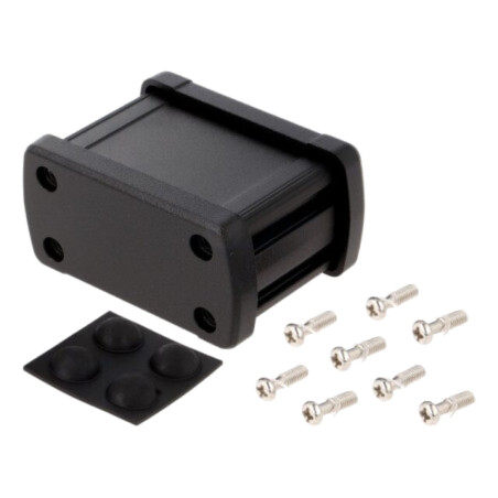 Carcasă: universală; X: 68,7mm; Y: 49mm; Z: 35,2mm; aluminiu; neagră