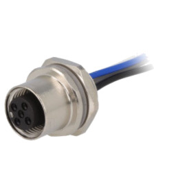Conector: M12; soclu; PIN: 5; mamă; cod A-DeviceNet / CANopen; IP67