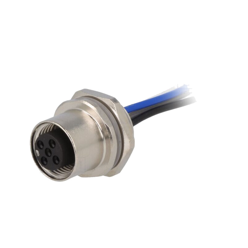 Conector: M12; soclu; PIN: 5; mamă; cod A-DeviceNet / CANopen; IP67