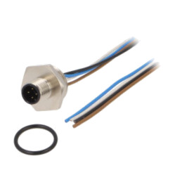 Conector: M12; soclu; PIN: 4; tată; cod A-DeviceNet / CANopen; 0,5m