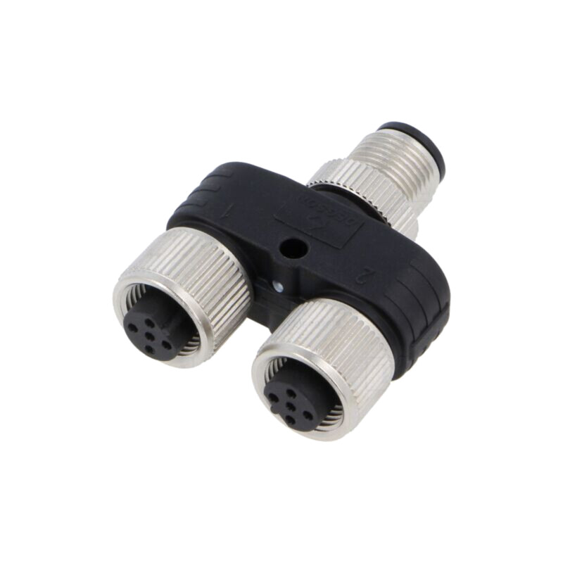 M12 adapter FY-M12B-05M-M12B-05F-T-0100