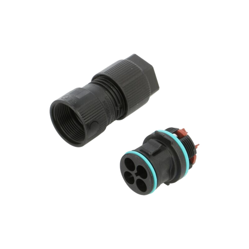 Conector: alimentare AC; terminal cu şurub; tată; TH389; 23mm