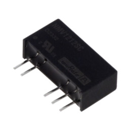 Convertor: DC/DC; 1W; Uintr: 10,8÷13,2VDC; Uieş: 12VDC; Iieş: 42mA