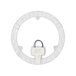Lampă: panou luminos LED; 4000K; 215mm; 230VAC; 24W; 2400lm