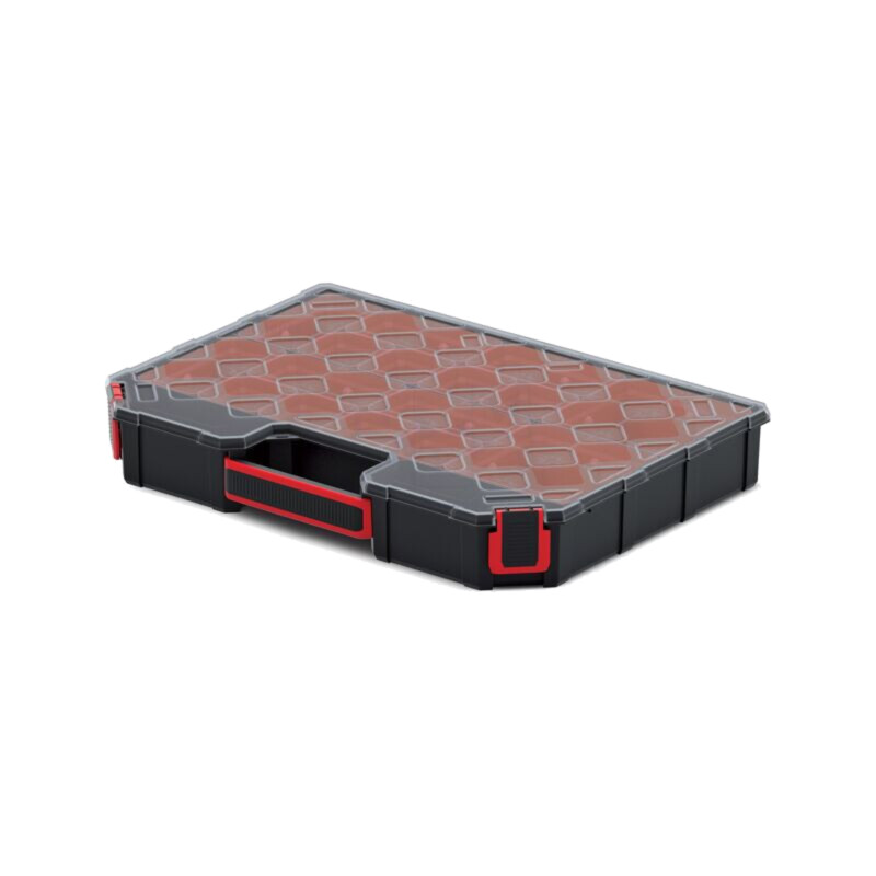 Container: colectiv; cu cutii; neagră; Culoare capac: transparent