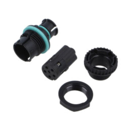 Conector: alimentare AC; terminal cu şurub; tată; TH385; 500V