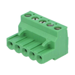 Regletă de conexiuni deconectabilă; Pas pini: 5,08mm; piste: 5