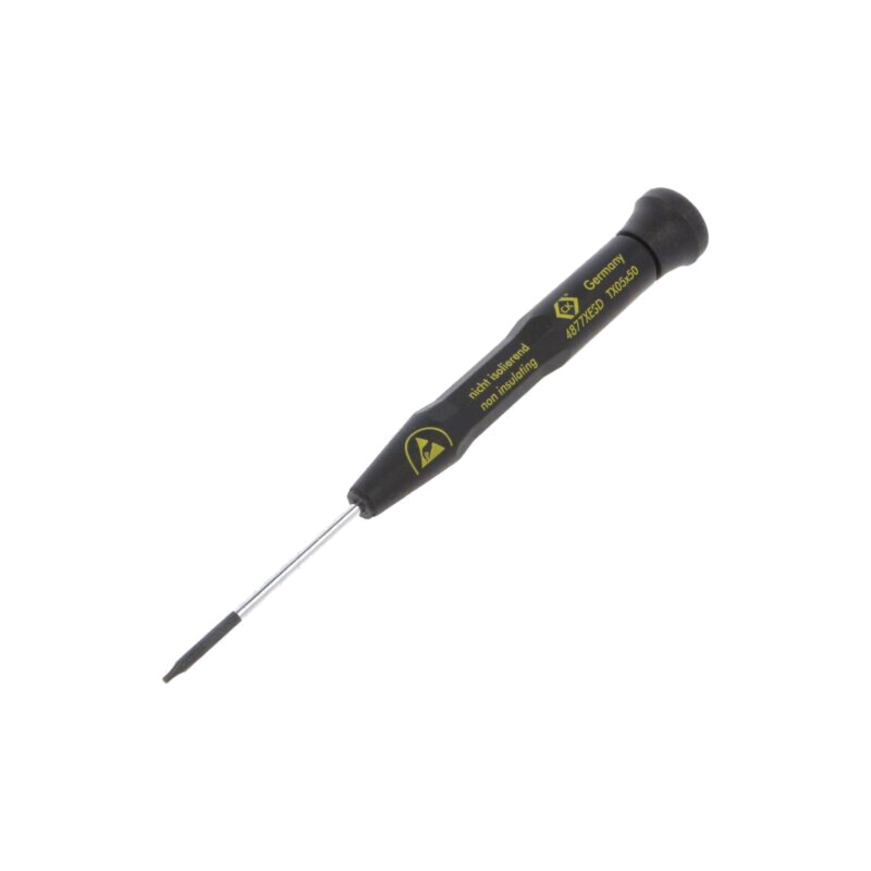 Şurubelniţă; Torx®; de precizie; TX05; ESD; Precision ESD