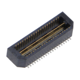 Conector: PCB-PCB; tată; PIN: 40; 0,8mm; QTE; gold flash; SMT; soclu