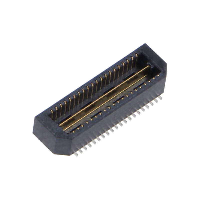 Conector: PCB-PCB; tată; PIN: 40; 0,8mm; QTE; gold flash; SMT; soclu Conector: PCB-PCB; tată; PIN: 40; 0,8mm; QTE; gold flash; SMT; soclu