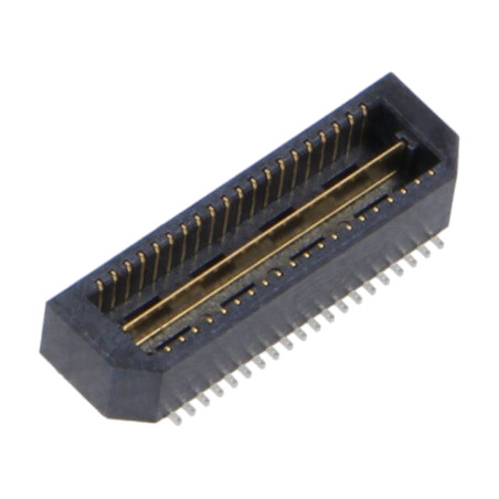 Conector: PCB-PCB; tată; PIN: 40; 0,8mm; QTE; gold flash; SMT; soclu