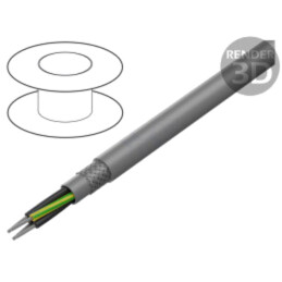 Cablu; ÖLFLEX® 440 CP; 2x1,5mm2; tresă de cupru cositorit; PUR