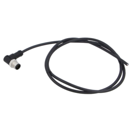 Conector: M12; mufă; tată; în unghi; Placare: aurit; cabluri; PIN: 5