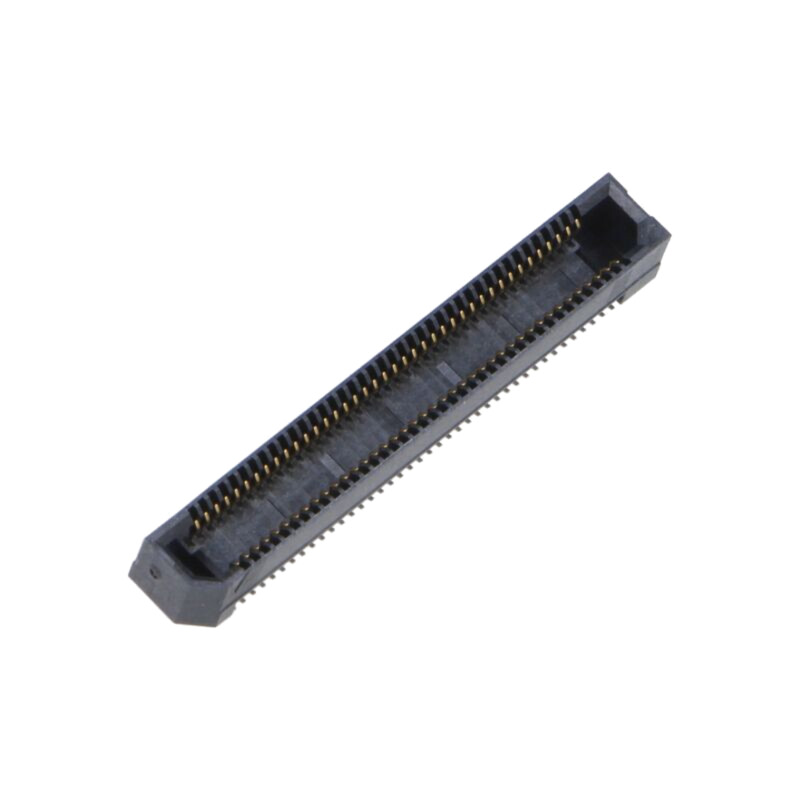 Conector: PCB-PCB; mamă; PIN: 80; 0,8mm; ERF8; aurit; SMT; soclu; 1,4A Conector: PCB-PCB; mamă; PIN: 80; 0,8mm; ERF8; aurit; SMT; soclu; 1,4A