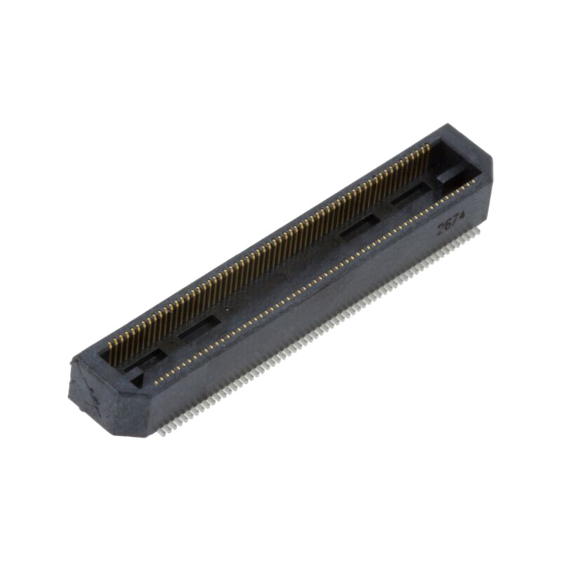 Conector: PCB-PCB; mamă; PIN: 120; 0,5mm; BTH; aurit; SMT; soclu; 2A Conector: PCB-PCB; mamă; PIN: 120; 0,5mm; BTH; aurit; SMT; soclu; 2A