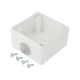 Carcasă: pentru conectori; Design
