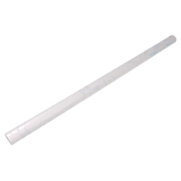 Tijă; Ø: 25mm; L: 500mm; naturală; extrudate; manşon