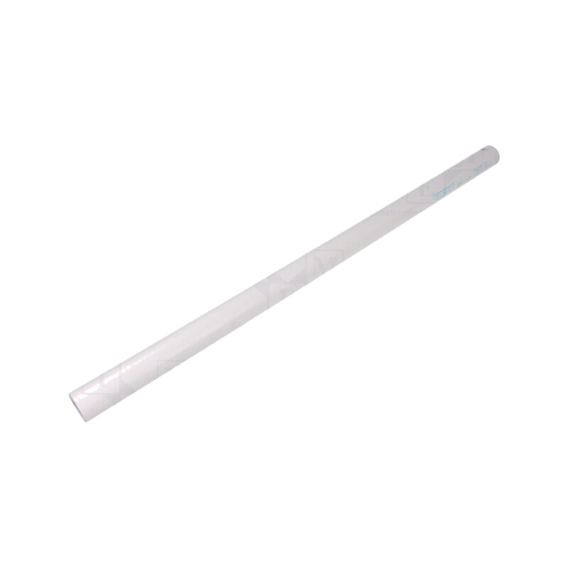 Tijă; Ø: 25mm; L: 500mm; naturală; extrudate; manşon