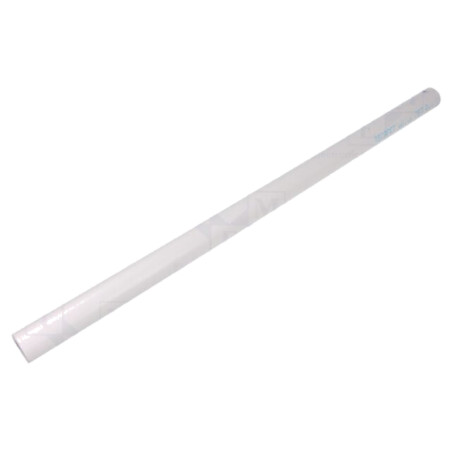Tijă; Ø: 25mm; L: 500mm; naturală; extrudate; manşon